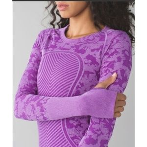 Lululemon Swiftly Tech Long Sleeve Running Shirt